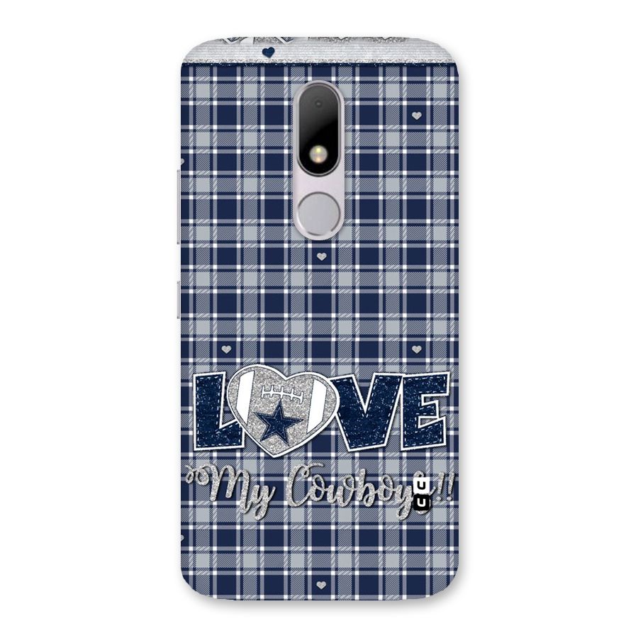 Cowboy Love Back Case for Moto M