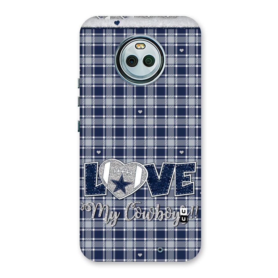 Cowboy Love Back Case for Moto X4