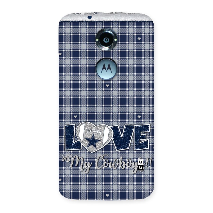 Cowboy Love Back Case for Moto X 2nd Gen