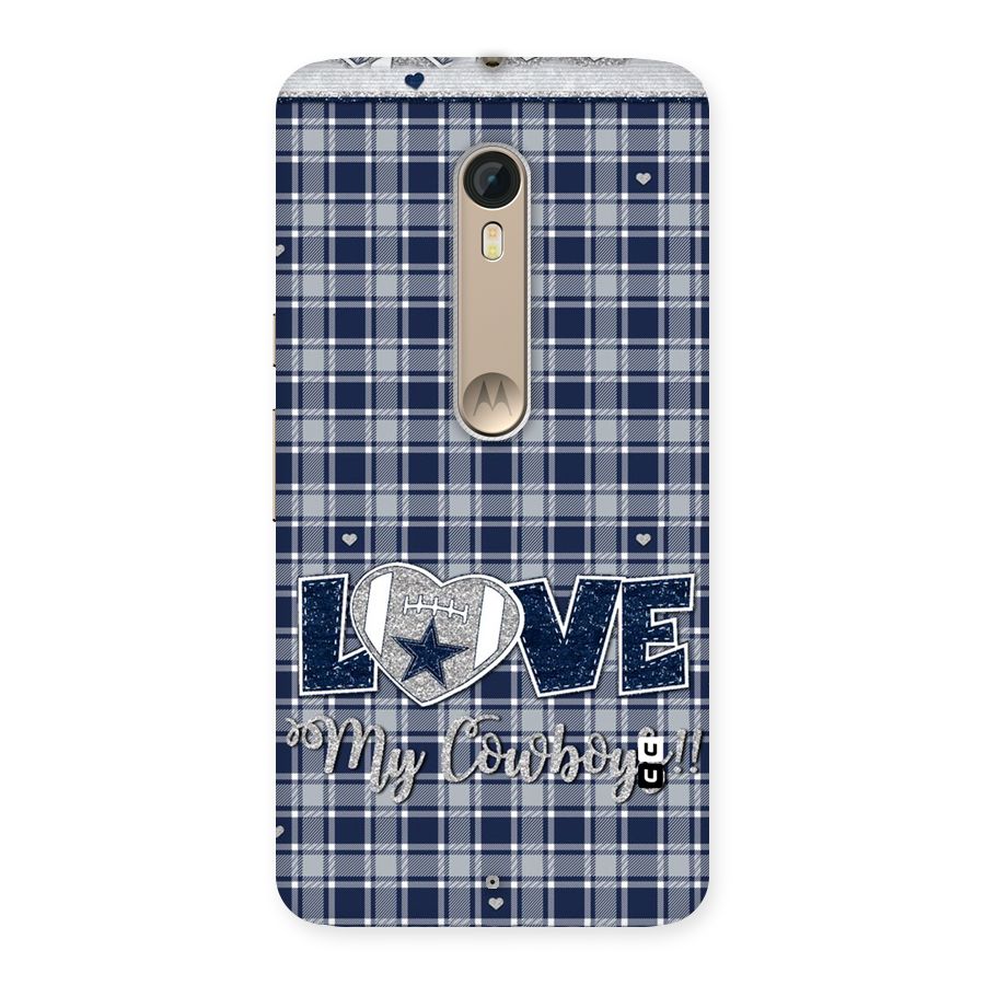 Cowboy Love Back Case for Motorola Moto X Style