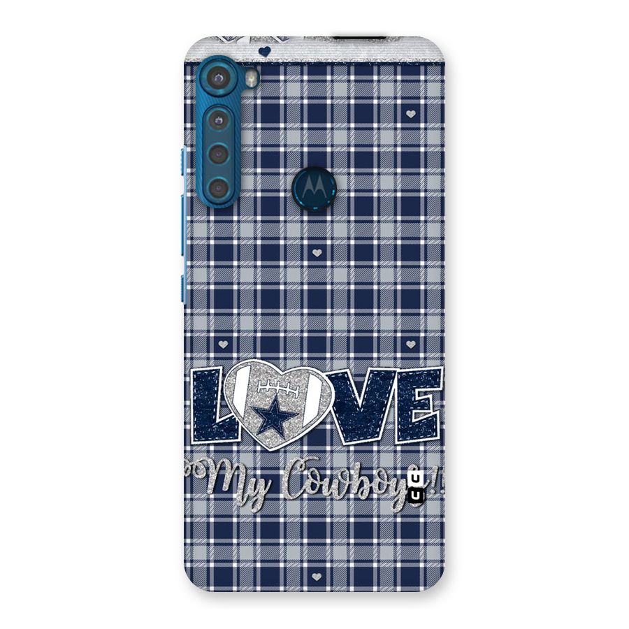 Cowboy Love Back Case for Motorola One Fusion Plus