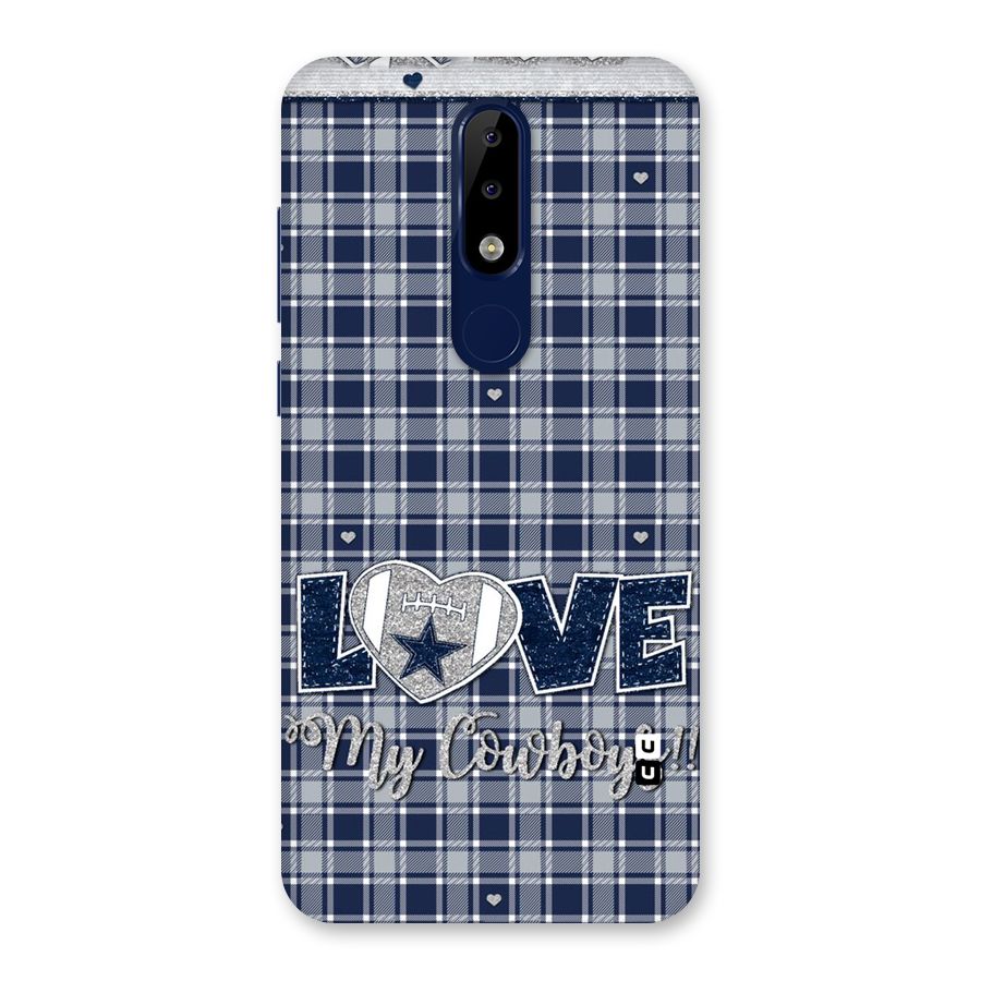 Cowboy Love Back Case for Nokia 5.1 Plus
