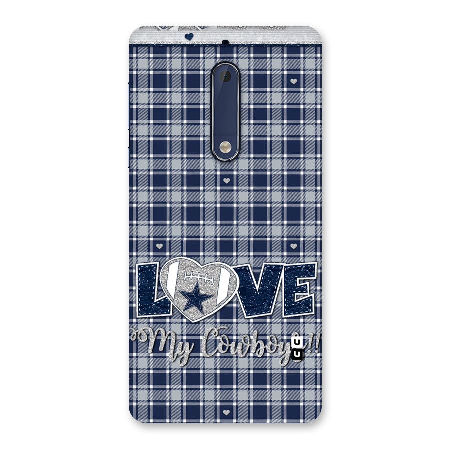 Cowboy Love Back Case for Nokia 5