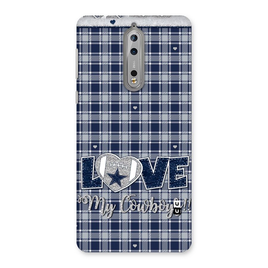 Cowboy Love Back Case for Nokia 8