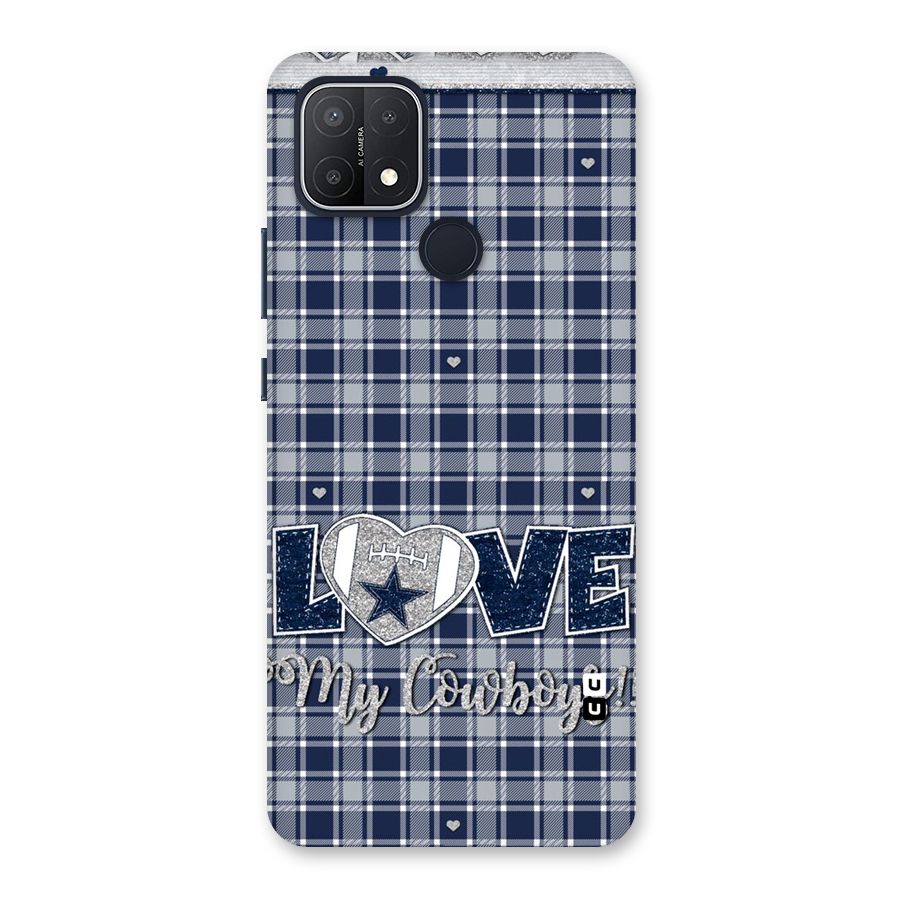 Cowboy Love Back Case for Oppo A15s