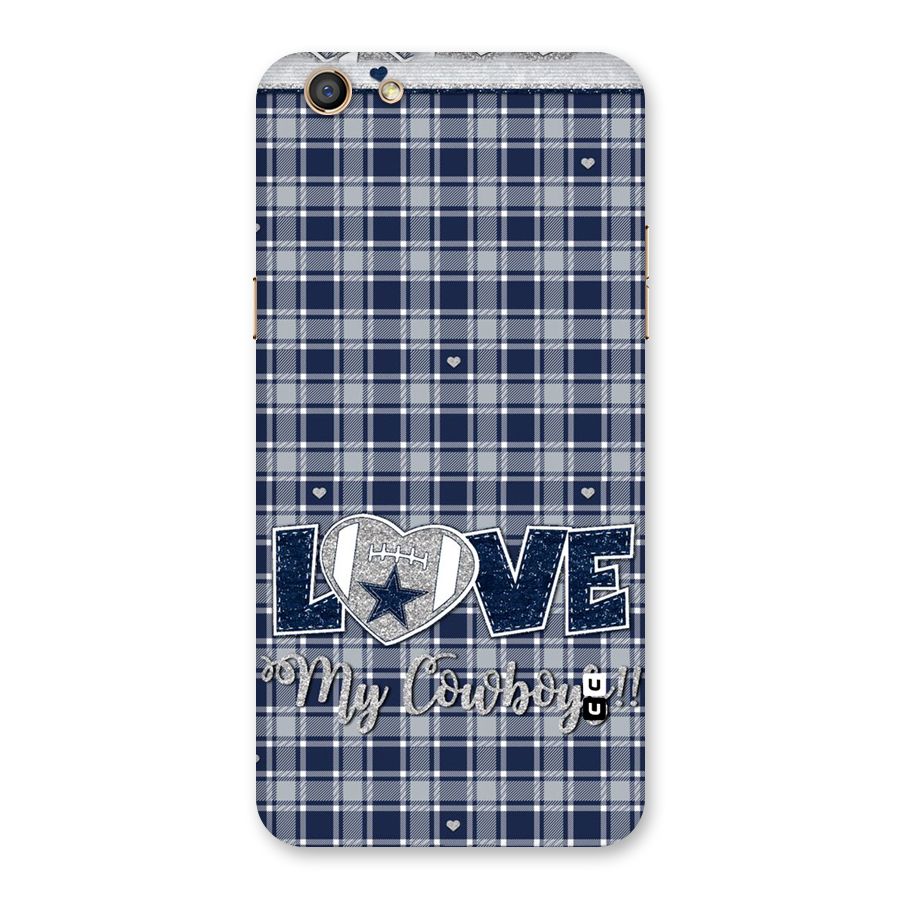Cowboy Love Back Case for Oppo F3