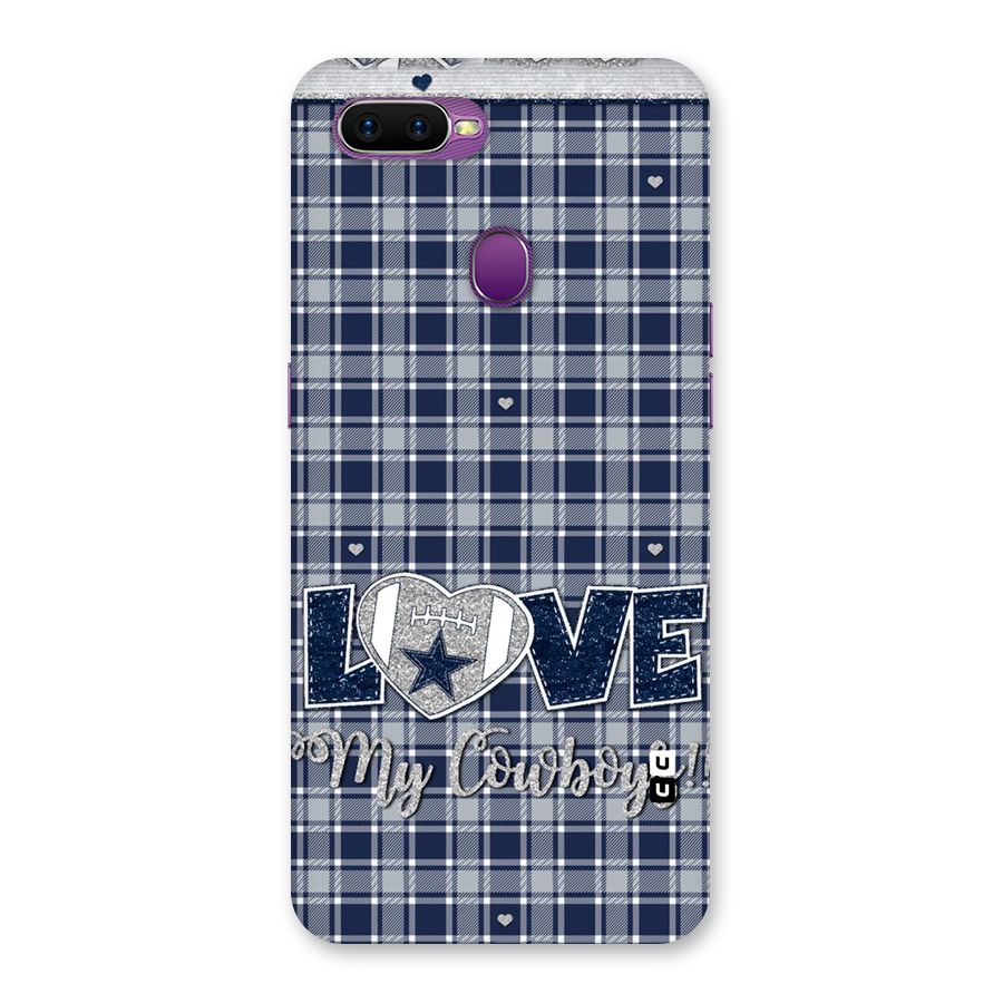 Cowboy Love Back Case for Oppo F9