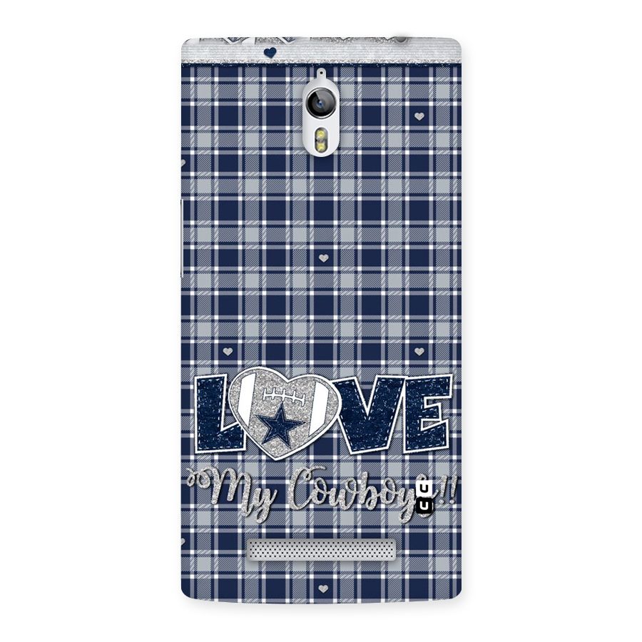 Cowboy Love Back Case for Oppo Find 7