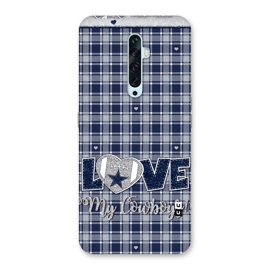 Cowboy Love Back Case for Oppo Reno2 Z
