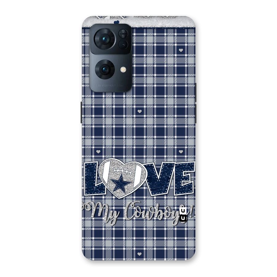 Cowboy Love Back Case for Oppo Reno7 Pro 5G