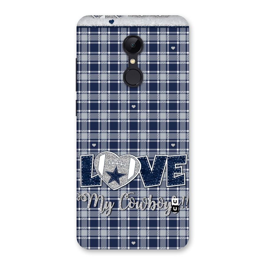 Cowboy Love Back Case for Redmi 5