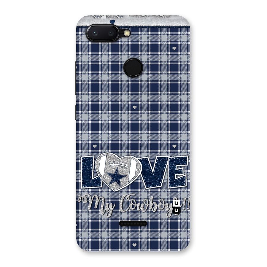 Cowboy Love Back Case for Redmi 6