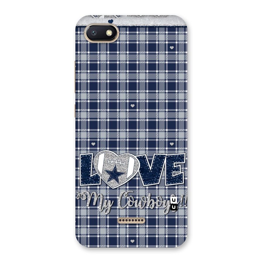 Cowboy Love Back Case for Redmi 6A