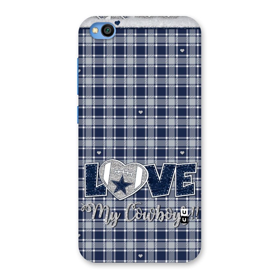 Cowboy Love Back Case for Redmi Go