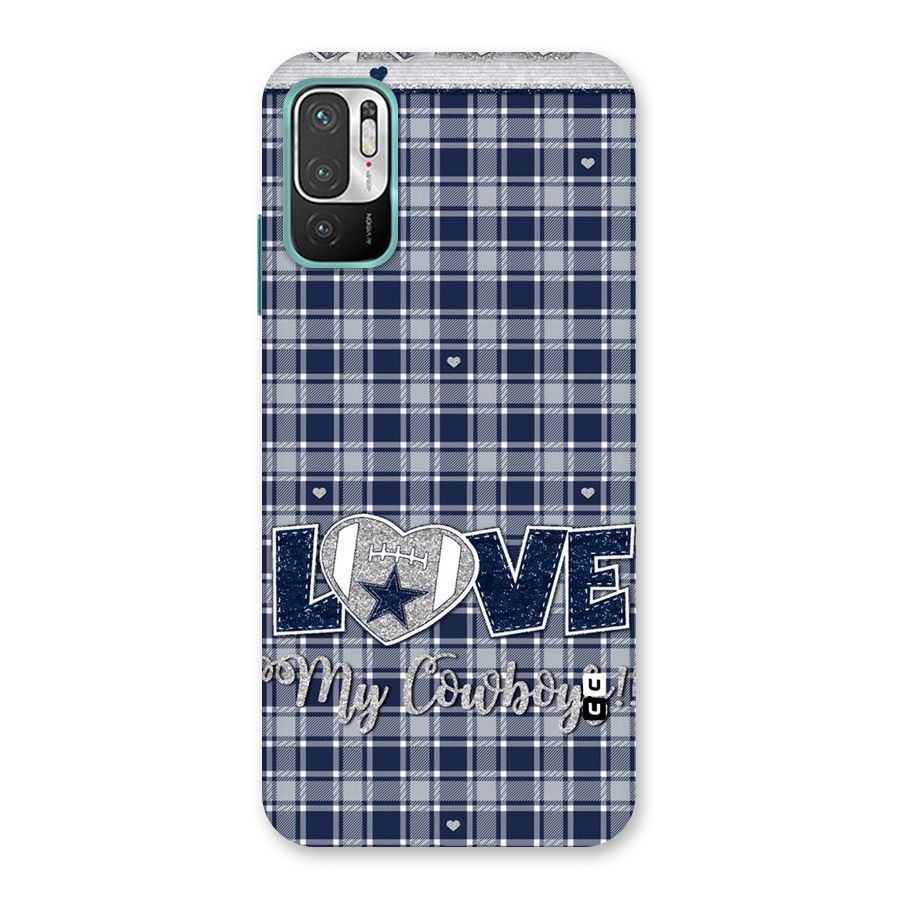 Cowboy Love Back Case for Redmi Note 10T 5G