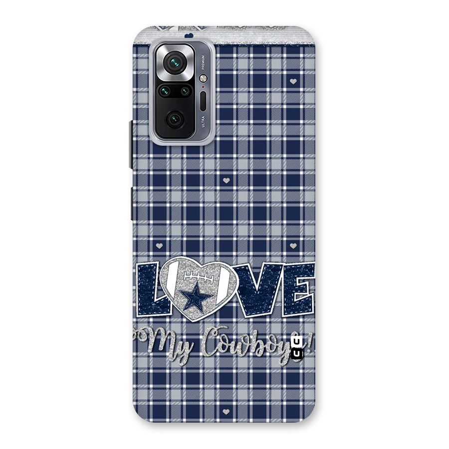 Cowboy Love Back Case for Redmi Note 10 Pro