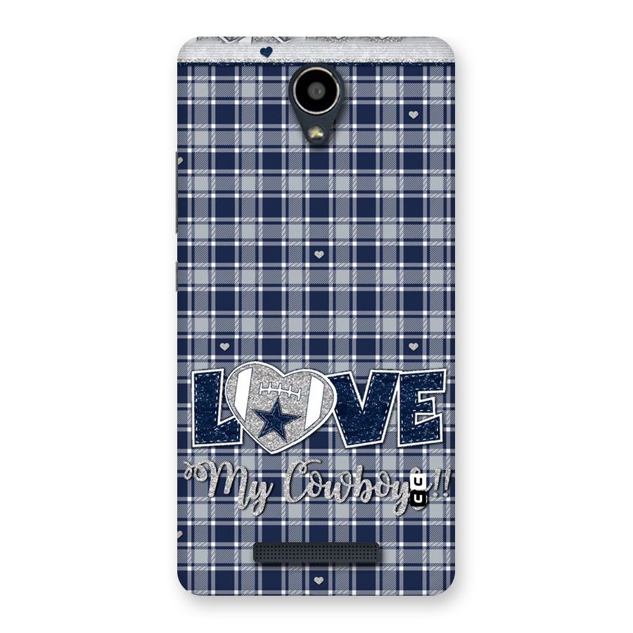 Cowboy Love Back Case for Redmi Note 2