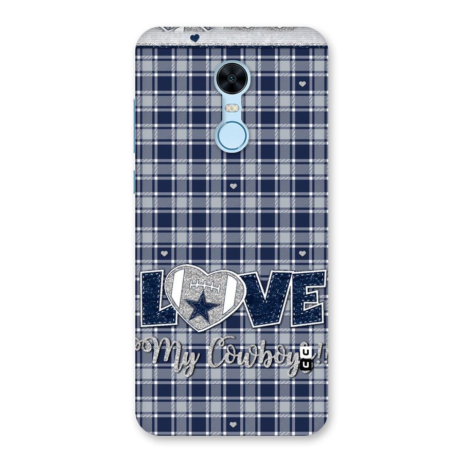 Cowboy Love Back Case for Redmi Note 5