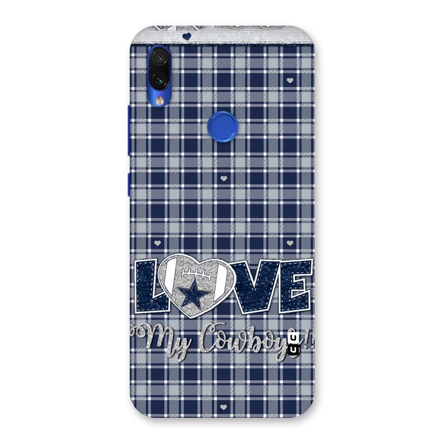 Cowboy Love Back Case for Redmi Note 7S