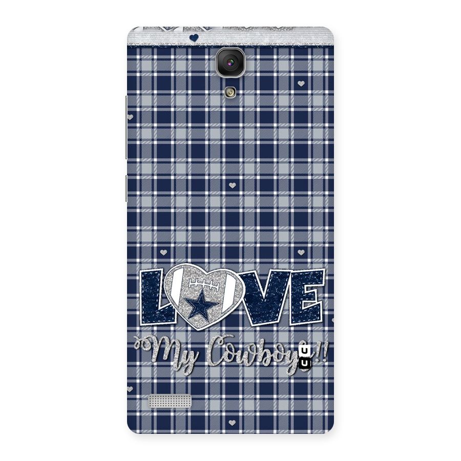 Cowboy Love Back Case for Redmi Note Prime