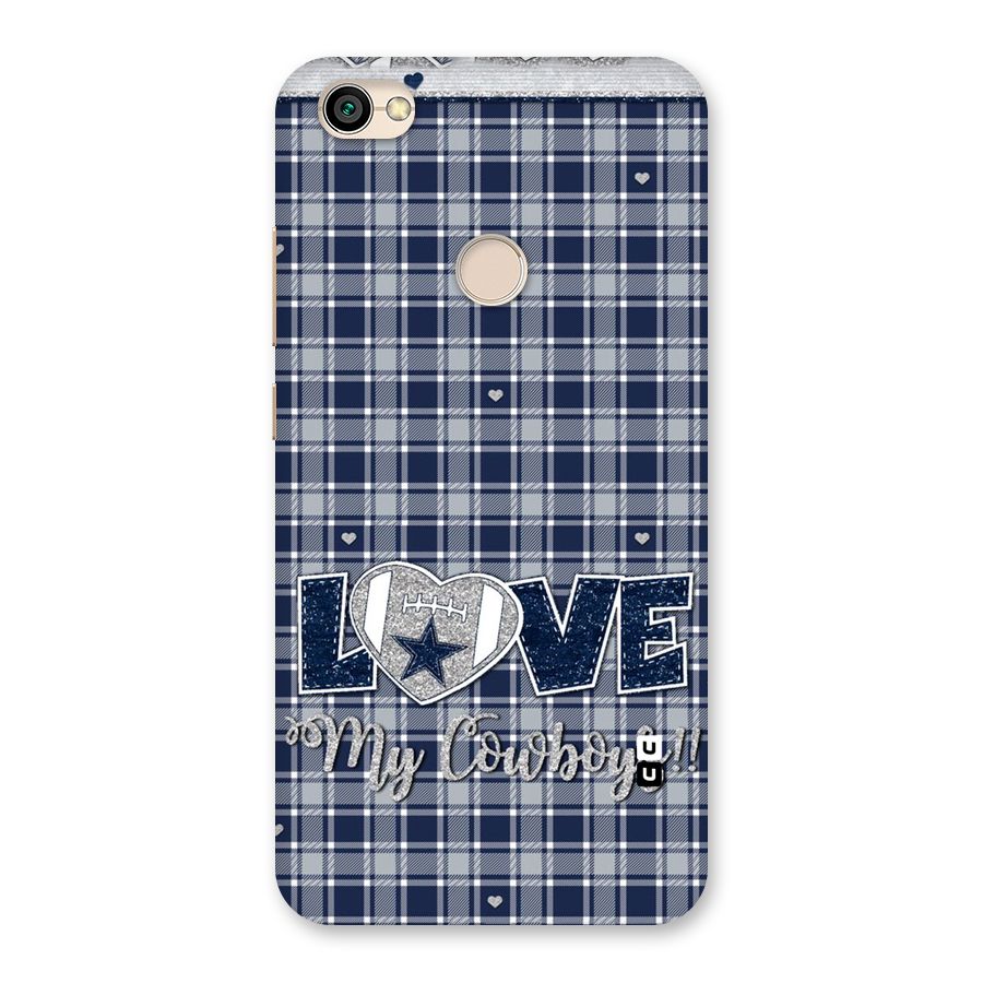 Cowboy Love Back Case for Redmi Y1 2017