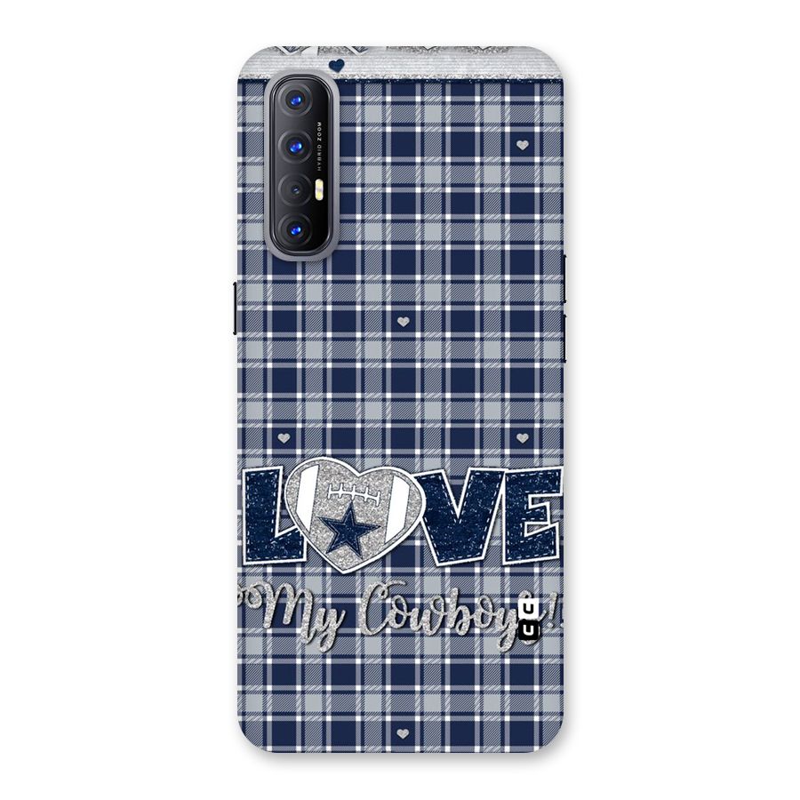 Cowboy Love Back Case for Reno3 Pro