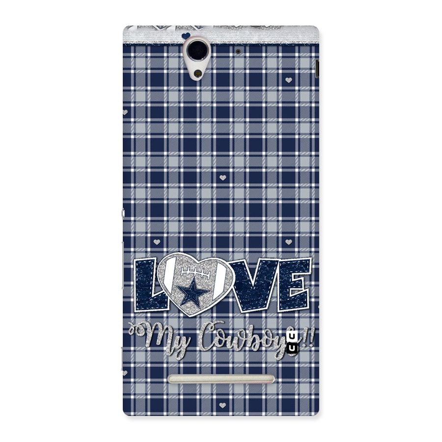 Cowboy Love Back Case for Sony Xperia C3
