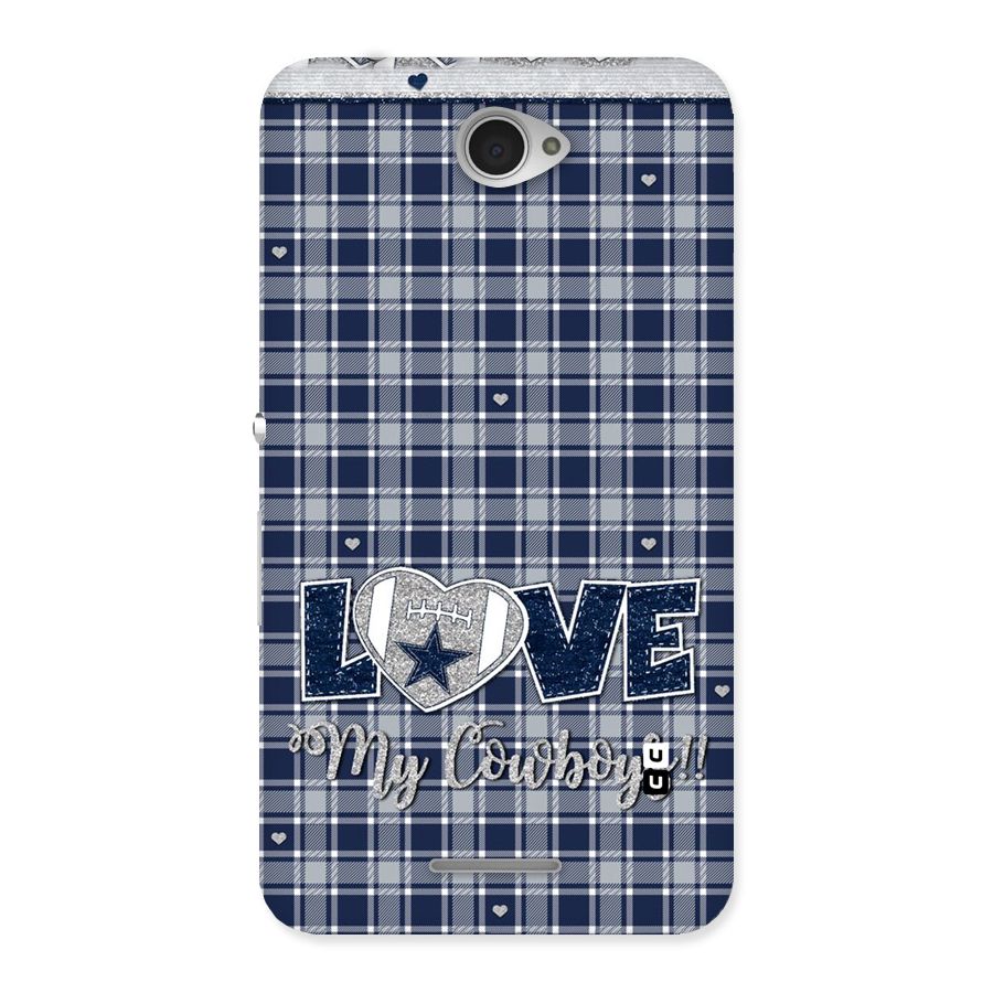 Cowboy Love Back Case for Sony Xperia E4