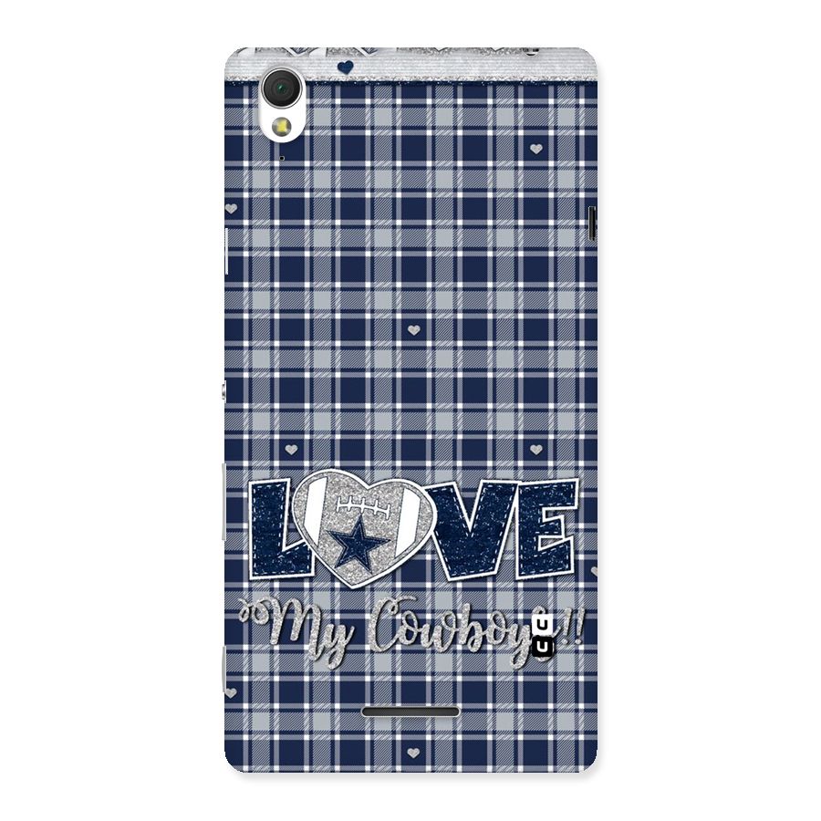 Cowboy Love Back Case for Sony Xperia T3