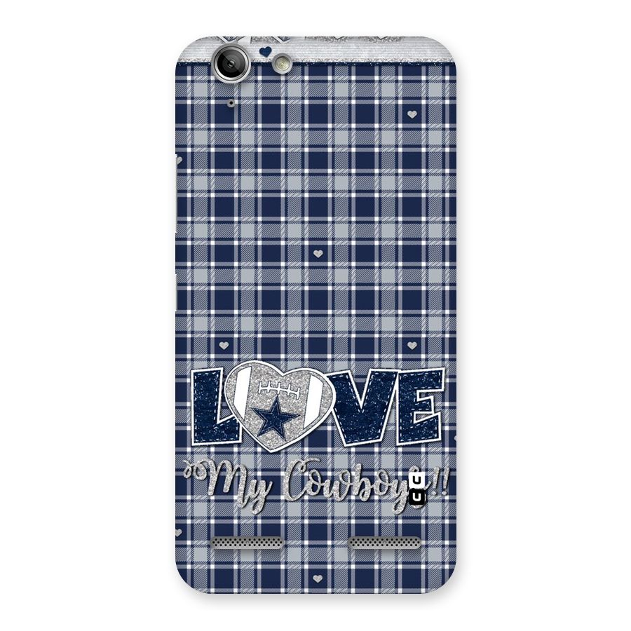 Cowboy Love Back Case for Vibe K5 Plus