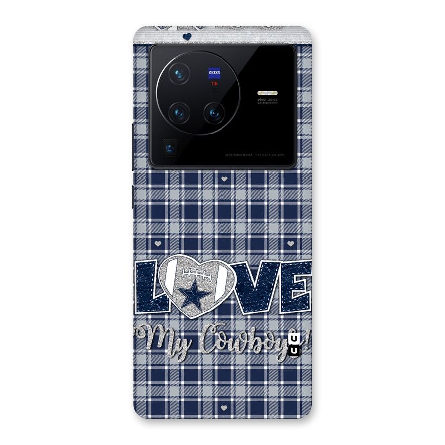 Cowboy Love Back Case for Vivo X80 Pro