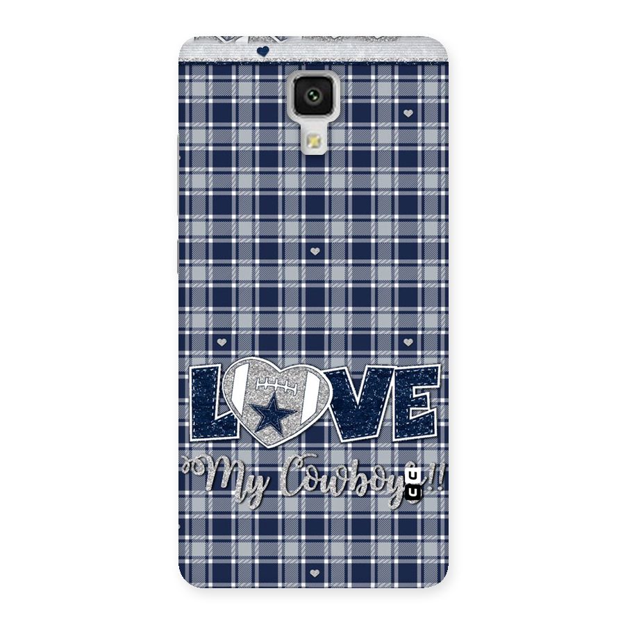 Cowboy Love Back Case for Xiaomi Mi 4