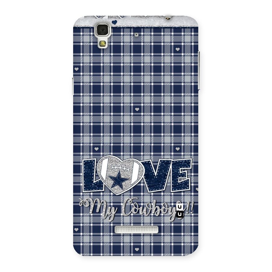Cowboy Love Back Case for Yu Yureka