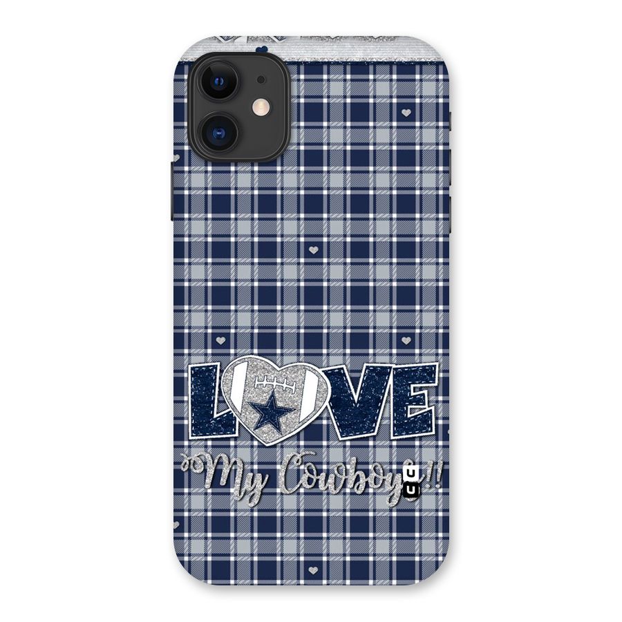 Cowboy Love Back Case for iPhone 11