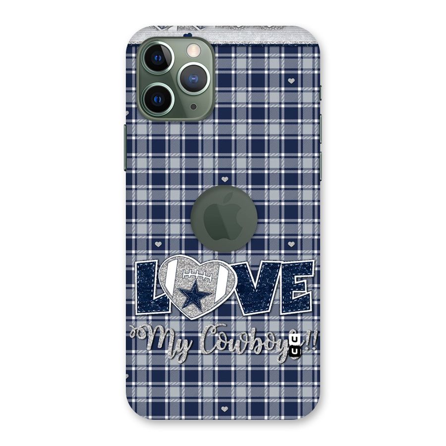 Cowboy Love Back Case for iPhone 11 Pro Logo  Cut