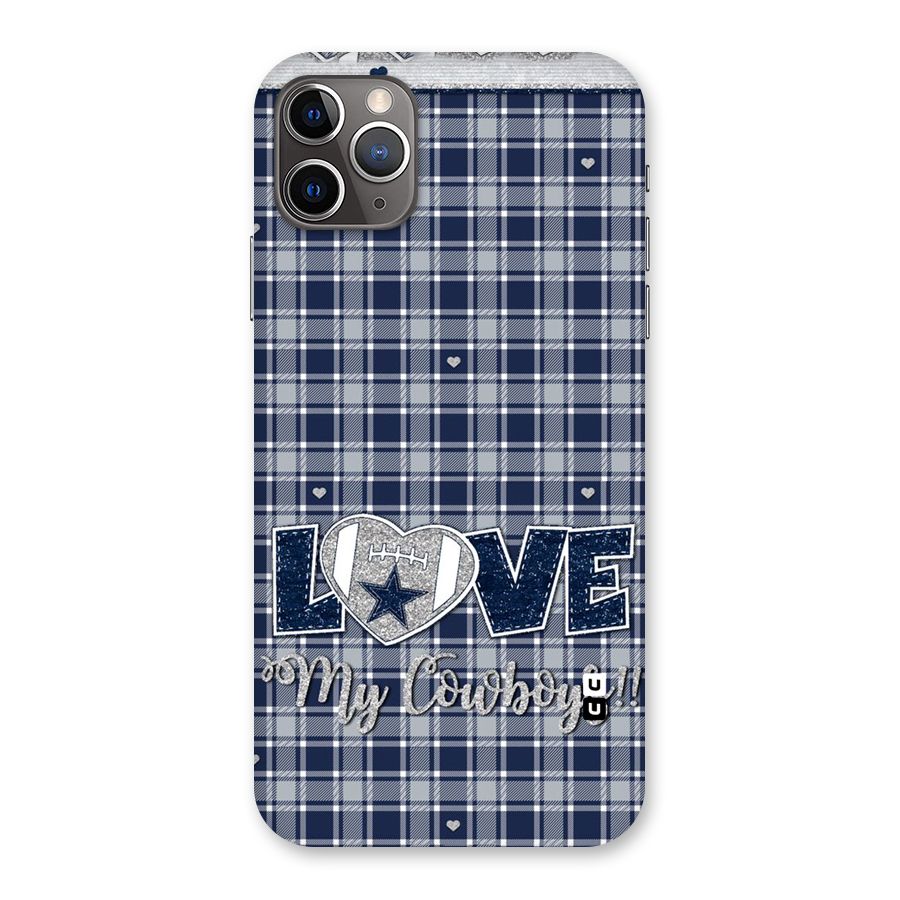 Cowboy Love Back Case for iPhone 11 Pro Max