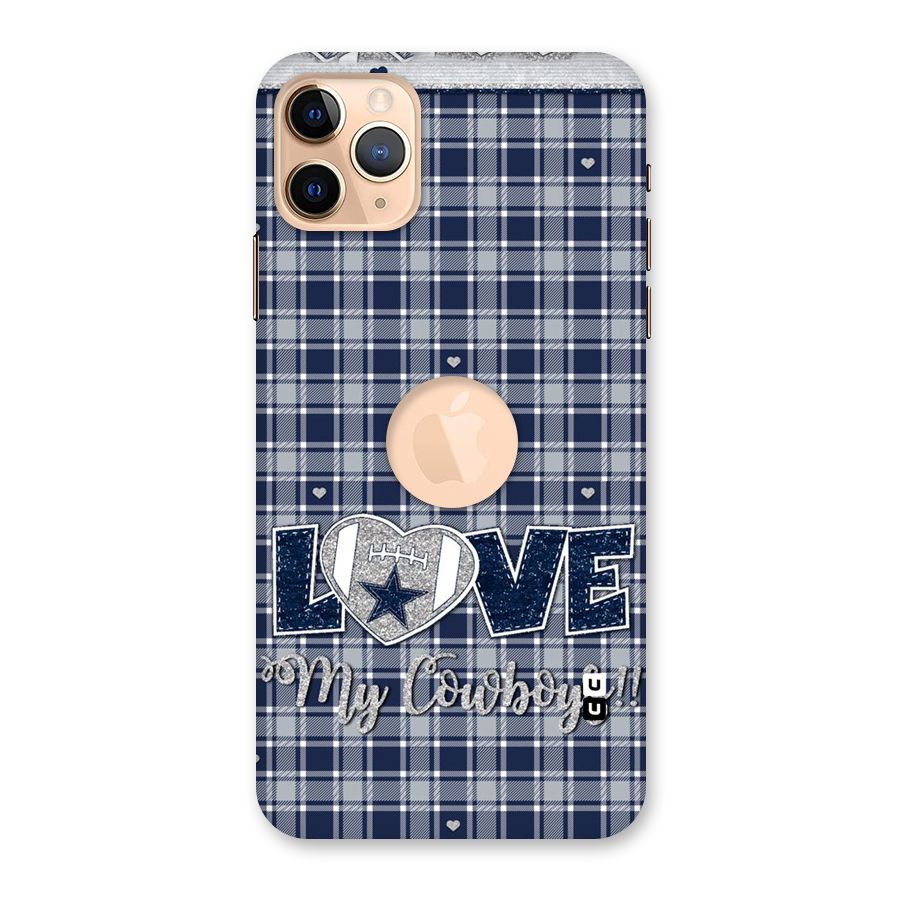 Cowboy Love Back Case for iPhone 11 Pro Max Logo Cut