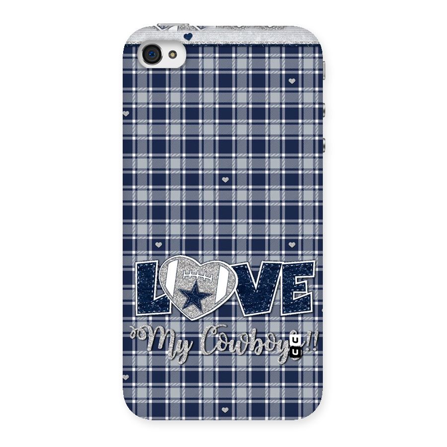 Cowboy Love Back Case for iPhone 4 4s