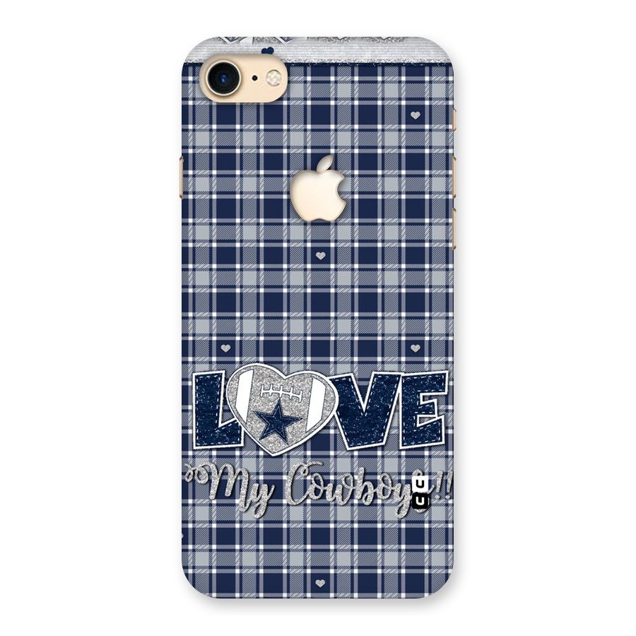 Cowboy Love Back Case for iPhone 7 Apple Cut