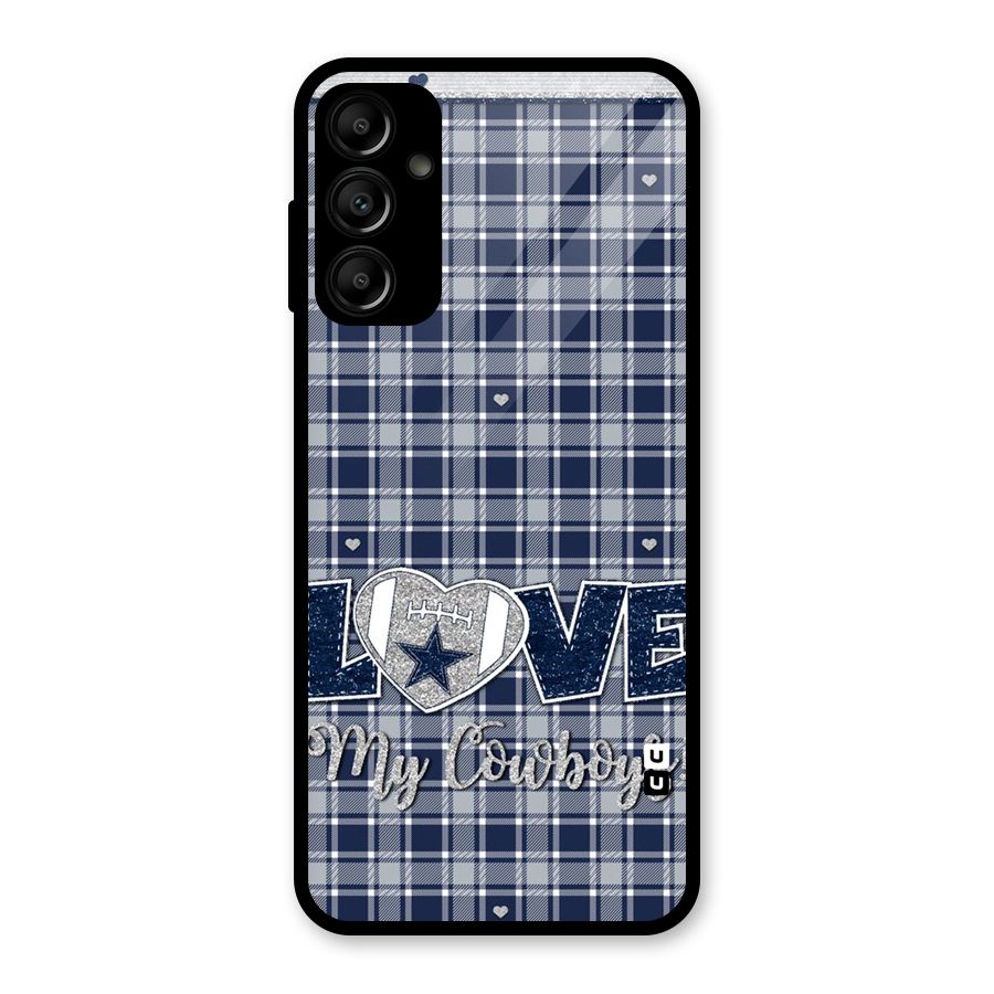 Cowboy Love Glass Back Case for Galaxy A14 5G