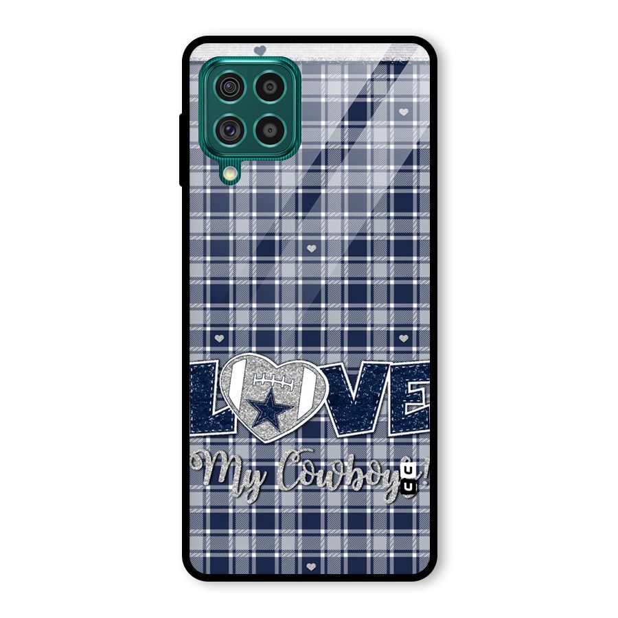 Cowboy Love Glass Back Case for Galaxy F62