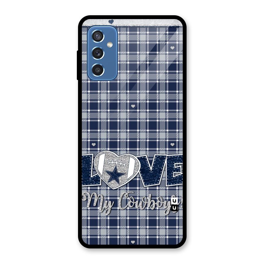 Cowboy Love Glass Back Case for Galaxy M52 5G