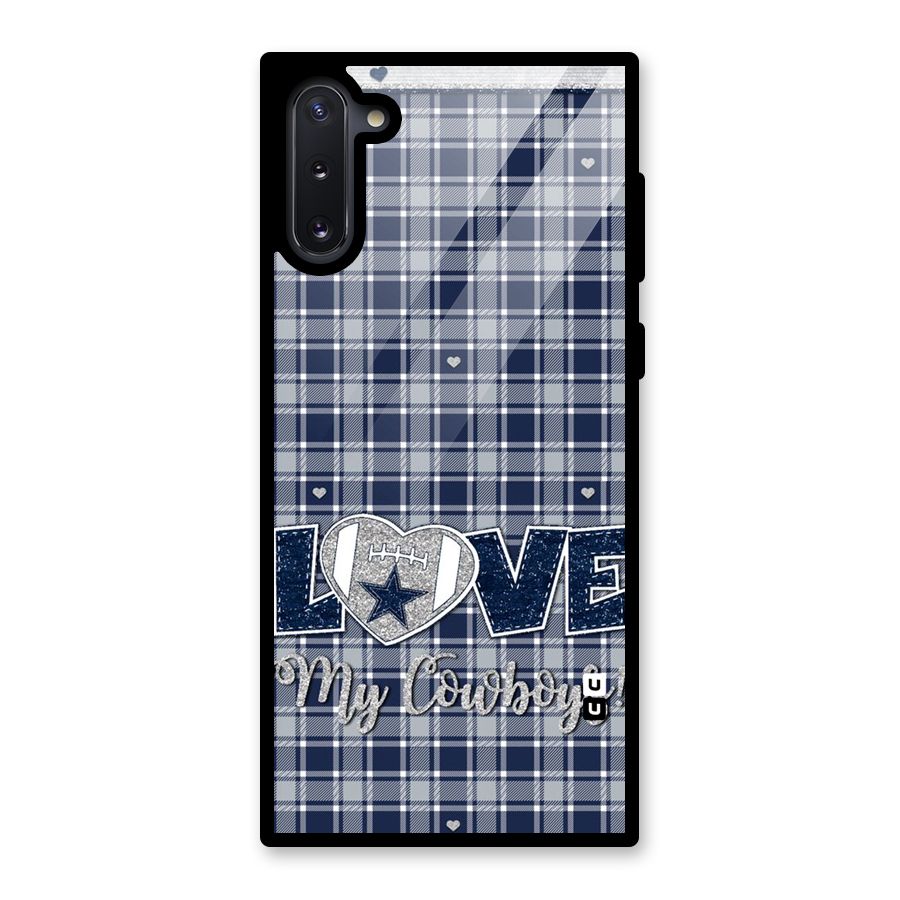 Cowboy Love Glass Back Case for Galaxy Note 10
