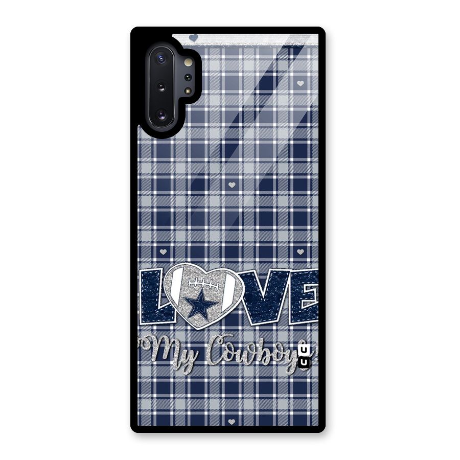 Cowboy Love Glass Back Case for Galaxy Note 10 Plus