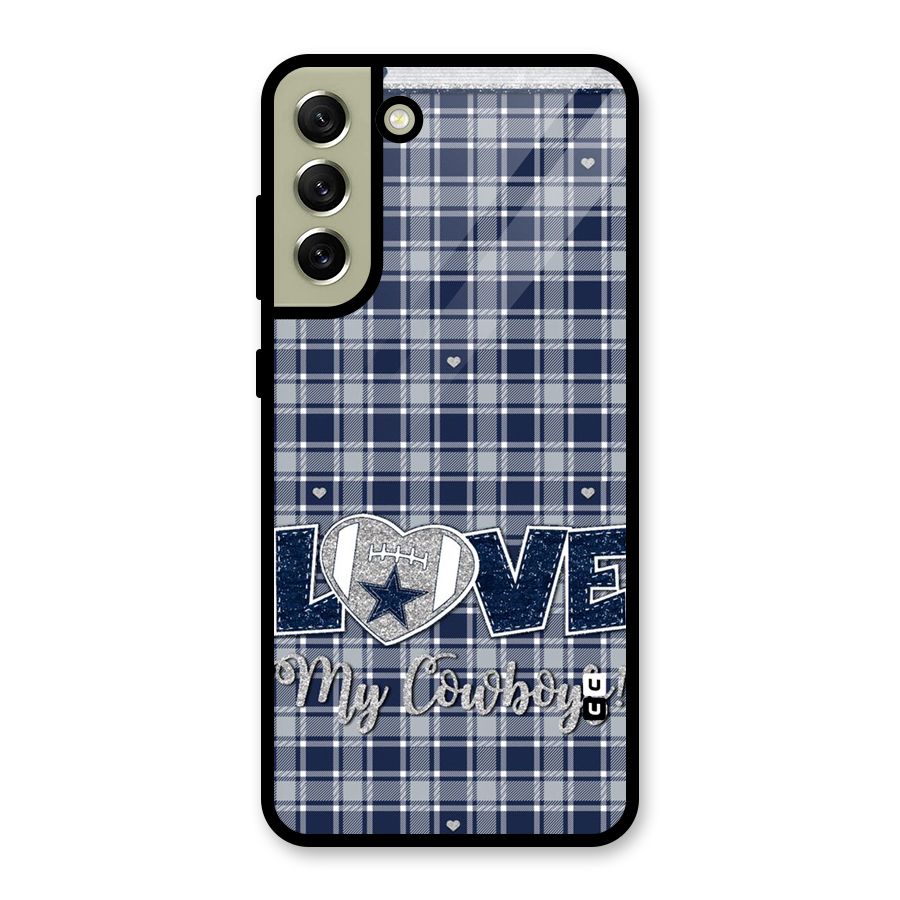 Cowboy Love Glass Back Case for Galaxy S21 FE 5G