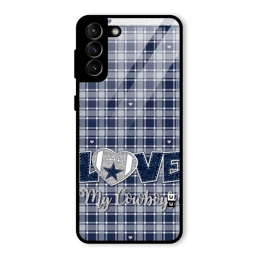 Cowboy Love Glass Back Case for Galaxy S21 Plus
