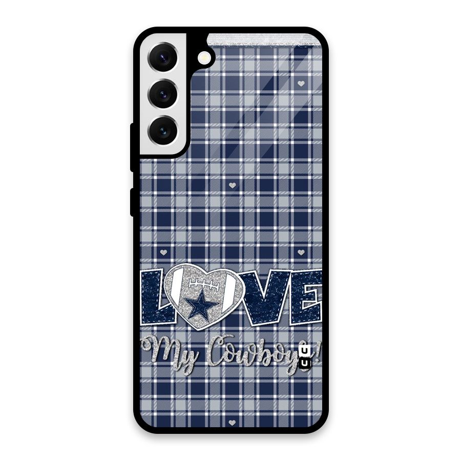 Cowboy Love Glass Back Case for Galaxy S22 Plus 5G