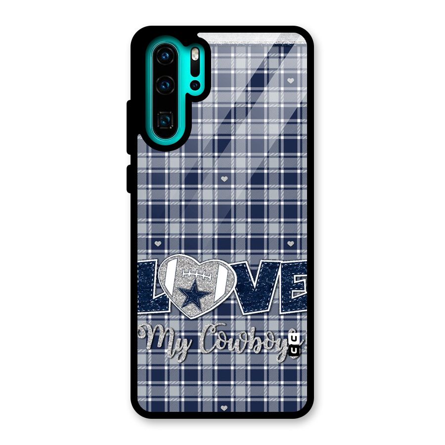 Cowboy Love Glass Back Case for Huawei P30 Pro