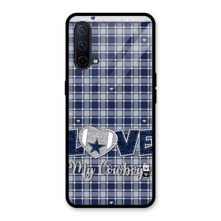 Cowboy Love Glass Back Case for OnePlus Nord CE 5G