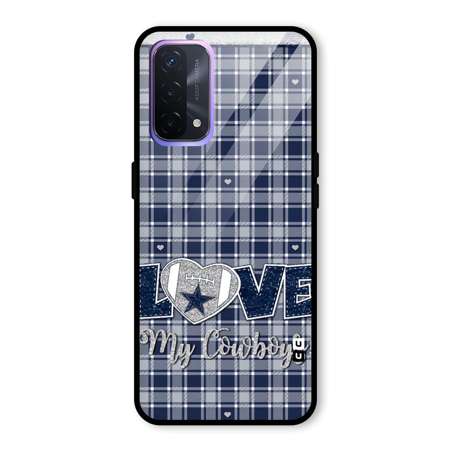 Cowboy Love Glass Back Case for Oppo A74 5G